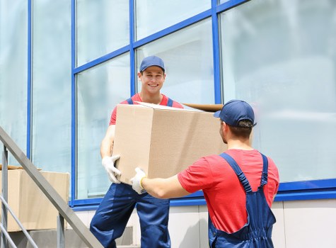 Professional movers completing a smooth Luton removals job