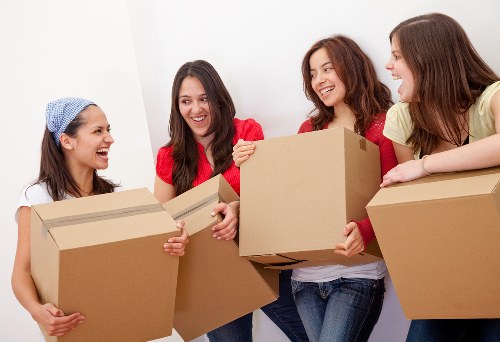 Eco-friendly removals team managing reuse and recycling