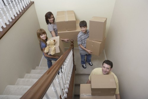Packing and moving preparation for a Luton home move